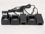 Lot Of 6 Asstd Molicel Lithium Ion Battery And Chargers & Globtek Power Supplies. Fixed Price $79.99.
