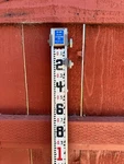 Lenker 72-AW Leveling Rod Surveying Grade Mfg Co Model. Fixed Price $65.00.