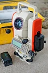 Pentax Pts-v Series Total Station W/data CABLE/2BATTERIES K. Fixed Price $1250.00.