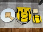 Trimble Gps L1/L2 Antennas With Padded Cases And One W/ground Plane. Fixed Price $75.00.