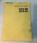 Topcon Instruction Manual Geodetic Total Station GTS-3B GTS-3C. Fixed Price $39.00.