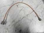 Times Microwave Systems M17/60 MIL-C-17 68999 Coax Cable Bnc Type 18". Fixed Price $19.40.