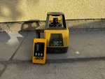 Topcon Model RL-200 1S Red Beam Dual Slope Rotary Laser With R9 Pro Shot. Fixed Price $650.00.