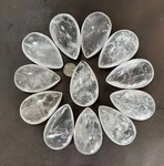 Rock Crystal Chandelier Sconce Quartz Pendants Prism Droplet Full Pear 78MM 12PC. Fixed Price $229.00.