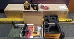 Johnson 40-6512 Rotary Laser Level Kit W/ Detector Tripod Rod Mount Case. Fixed Price $359.99.