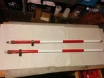Set Of Two Prism Poles Seco And Sokkia Free Shipping!. Fixed Price $185.00.
