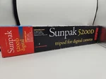 Sunpak 5200D Tripod 52" For Digital Cameras/gopros/smart Phones Open Box. Fixed Price $6.00.