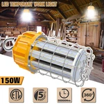 150W Led Temporary Work Light Construction Jobsite High Bay Shop 22500LM. Fixed Price $103.78.