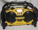 Dewalt Jobsite Radio DC011 Am/fm Charger Works Read. Fixed Price $59.50.