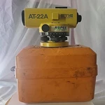 Topcon AT-22A Optical Levels With Protective Cases. Fixed Price $165.00.