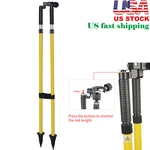 New Aluminum Prism Pole Bipod Yellow. Fixed Price $89.00.