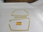 Genuine Nos Suzuki GS850G Tape Set, Seat Tail Cover 68160-45170-75D. Fixed Price $32.66.