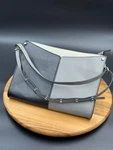 Treasure & Bond Nordstrom Tri-color Black Pebbled Leather Adjustable Purse Bag. Fixed Price $26.00.